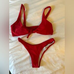 Zaful Front Tie Bikini